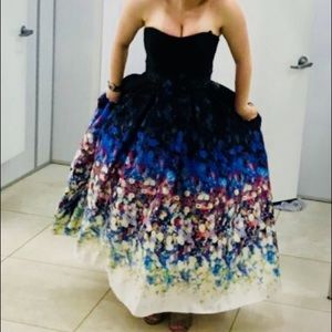 Designer formal dress